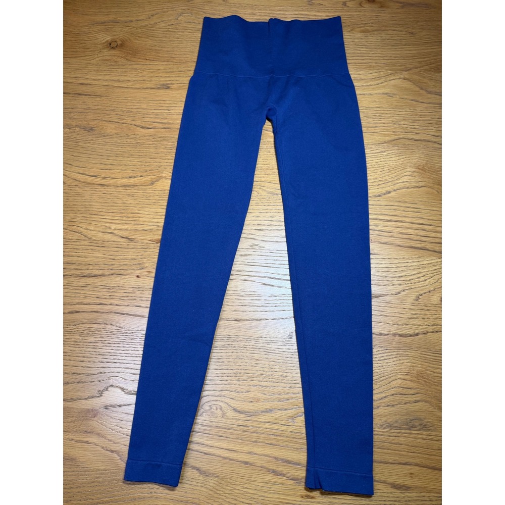 Soma Seamless High Rise Leggings Navy Blue XS Small